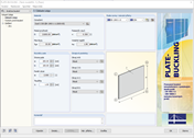 Vstupní okno PLATE-BUCKLING