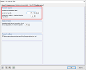 Nastavení maximální požadované délky konečného prvku