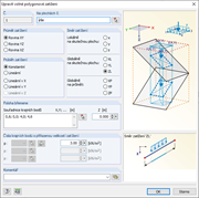 Dialog "Volné zatížení na plochu"