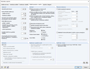 Nastavení přírůstků zatížení