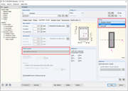 Kruhové a obdélníkové průřezy ve skupině výztuží