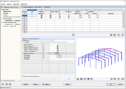 Dialog 1.7 Uzlové podpory - Sada prutů