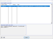Seznam chyb výpočtu a upozornění