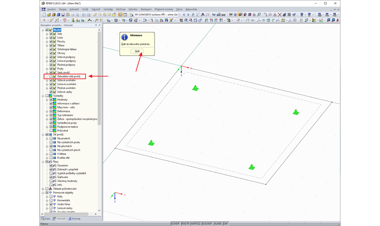 Úprava nastavení v navigátoru Zobrazit pro tento obrázek