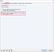 Detaileinstellungen im Zusatzmodul RF-/HOLZ Pro