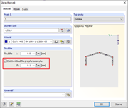 Efektivní smyková tloušťka t*
