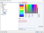 Nastavení uživatelské stupnice barev jako výchozí