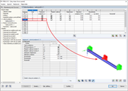 Příčné podepření podle obecné metody