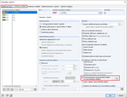 Samostatný počet přírůstků zatížení pro konkrétní kombinace zatížení