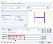 Kloub s prokluzem pouze v kladném a záporném směru na jednom konci prutu