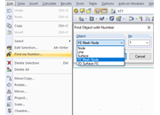 Možnost "Najít podle čísla"