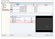Délka a šířka podélné výztuže