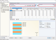 Skladba v přídavném modulu RF-LAMINATE s přiřazením k ploše č. 1