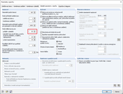 Upravený počet dělení prutu pro průběh výsledků