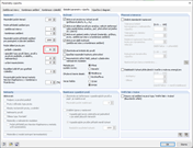 Upravený počet dělení prutu pro průběh výsledků