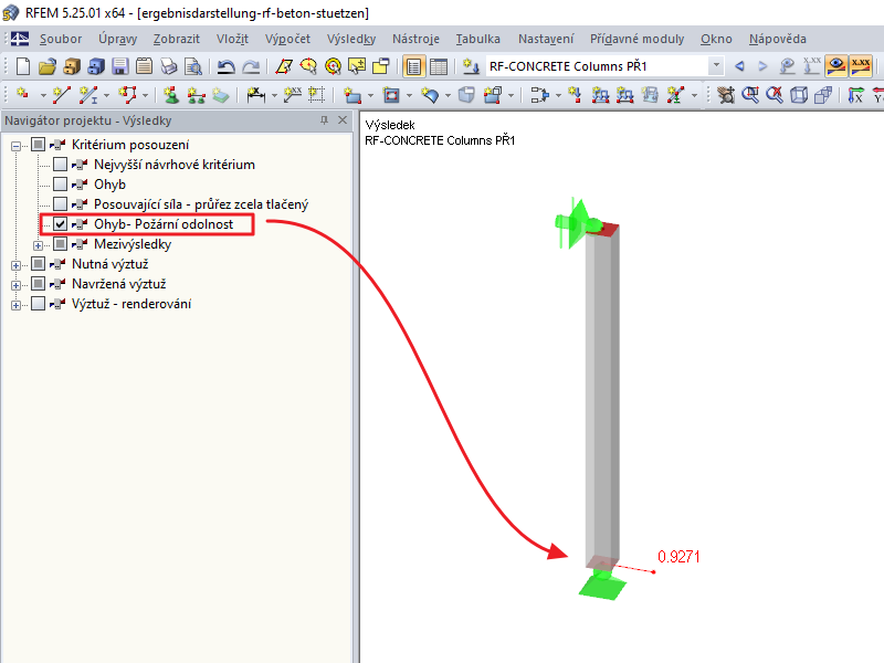 Kritérium posouzení s uvedením rozhodujícího místa x