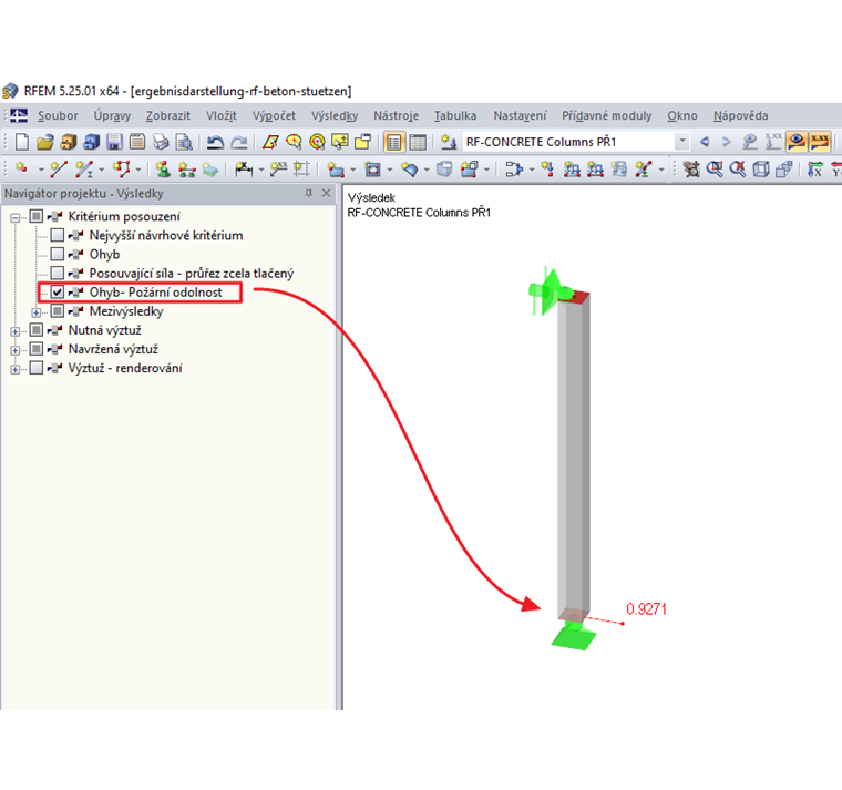 Kritérium posouzení s uvedením rozhodujícího místa x