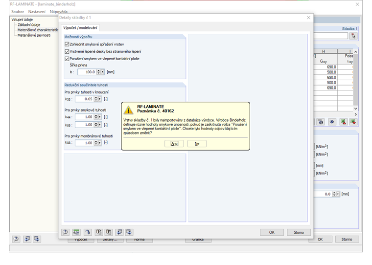 Poznámka k porušení smykem