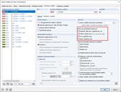 Standardní nastavení pro kombinace zatížení
