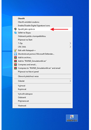 Spuštění programu
