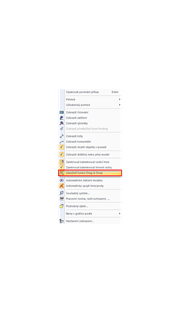 Volba Umožnit funkci Drag & Drop