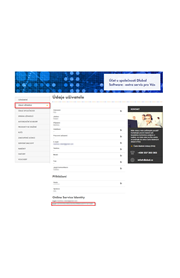 Webová služba identifikace v účtu Dlubal