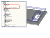 Navigátor projektu - Zobrazit - Zatížení - Hodnoty zatížení