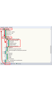 Průběh vnitřních sil/napětí v programu RFEM