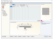 Dialog „1.4 Žebra“ v přídavném modulu RF-CONCRETE Members