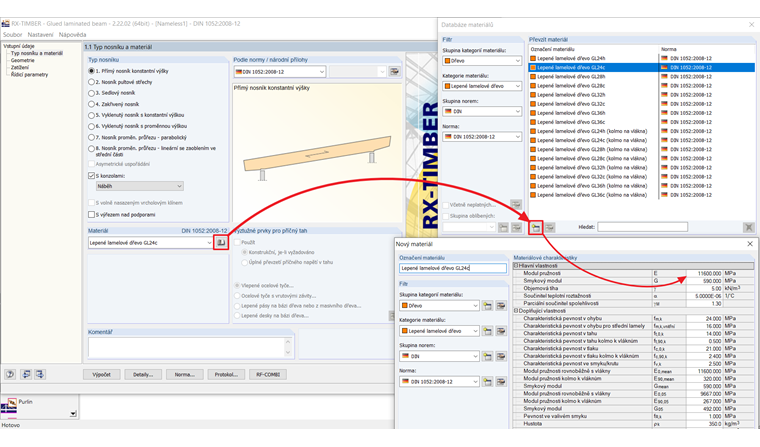 Databáze materiálů