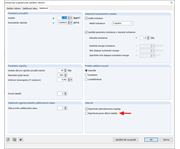 simulovat a generovat zatížení větrem