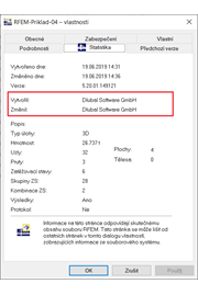 Vlastnost souboru ve Windows