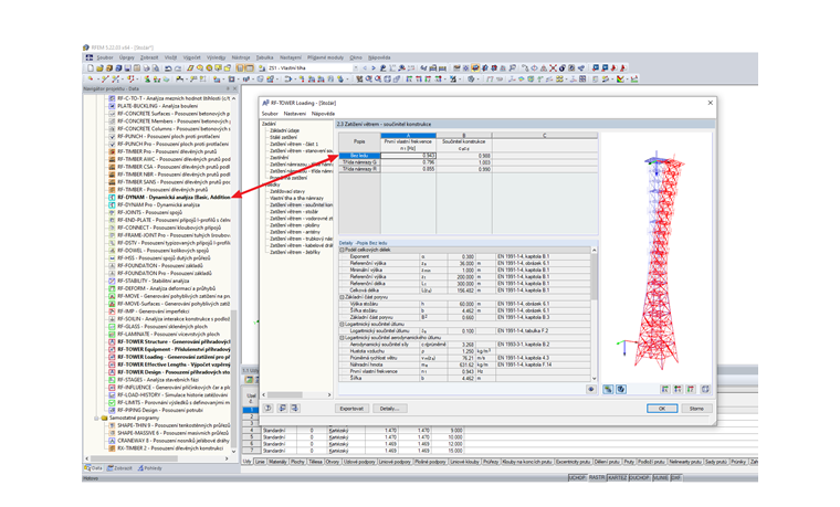 Stanovení součinitele konstrukce