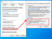 Obejití chování vysokého přizpůsobení rozlišení DPI