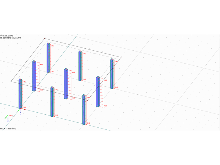 Výztuž s uživatelsky definovaným návrhem výztuže