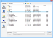 Načtení autorizačního souboru AUTHOR.INI
