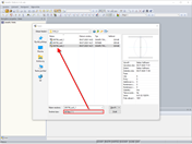 Otevření průřezu SHAPE-THIN 9 v programu SHAPE-THIN 8