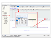 Uložení navržené výztuže