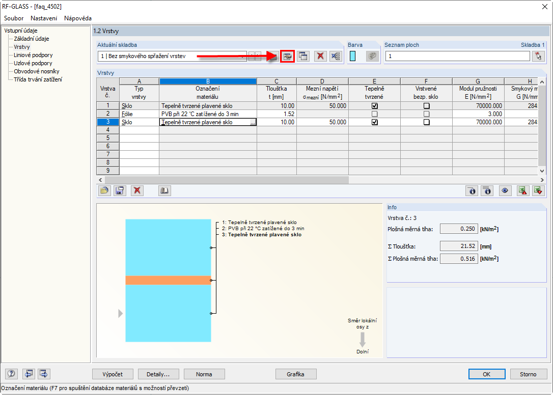 Úprava detailů pro aktuální skladbu