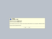 Poznámka při otevření starší verze programu