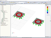 Výsledné rozložení zatížení.
