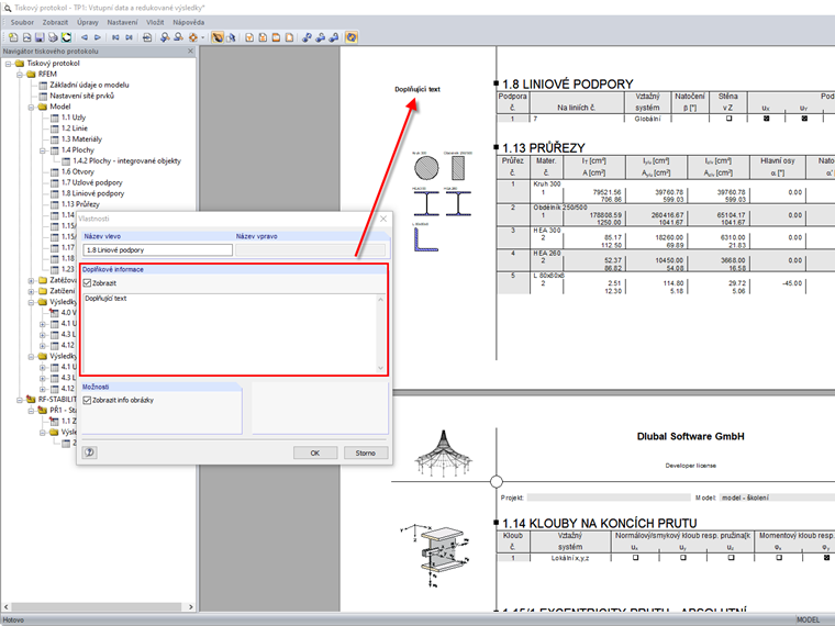 Doplňkové informace