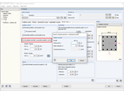 Dialog 1.4 v přídavném modulu RF-CONCRETE Columns s nastavením navržené základní výztuže