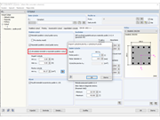 Dialog 1.4 v přídavném modulu RF-CONCRETE Columns s nastavením navržené základní výztuže