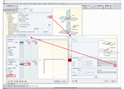 Liniové uvolnění s prokluzem 3 mm v záporném směru