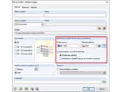 Aktivace automatického generování kombinací v dialogu "Upravit základní údaje o modelu"