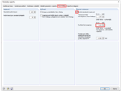 Nastavení nižší rychlosti FF výpočtu.
