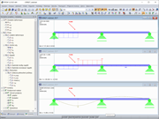Výsledky při šikmém zatížení na uzel