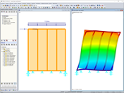 Deformace se zohledněním poddajnosti spojení