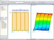 Deformace se zohledněním poddajnosti spojení